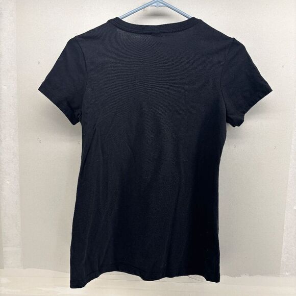 Nature's Herbs Volkswagen Bus Hippies 420 Plate Tie Dye Womens Small Black Tee - Picture 2 of 4